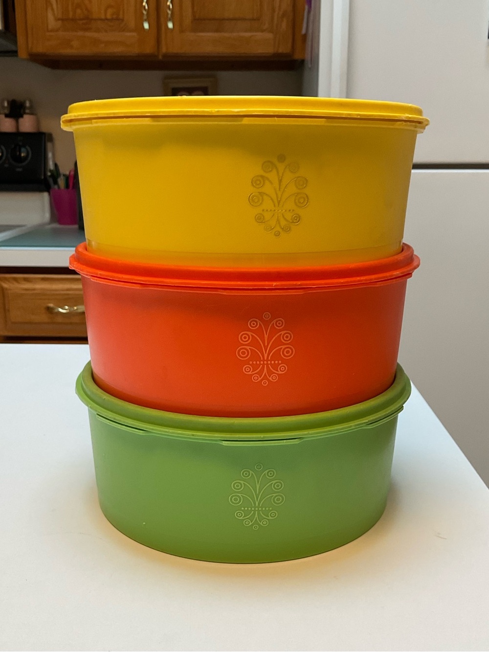 Vintage Tupperware Servalier Canisters